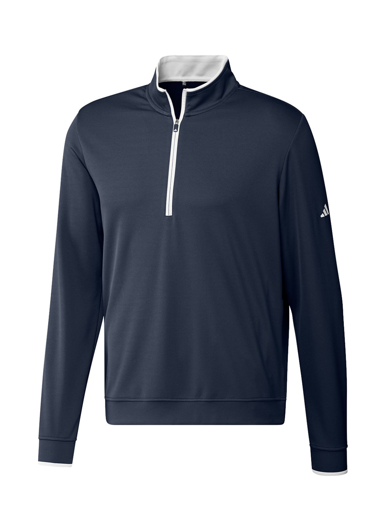 adidas Adidas Golf Men's UPF Lightweight Quarter-Zip Pullover in Collegiate Navy